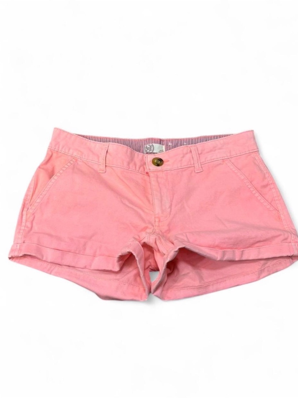 Vintage low rise neon pink Y2K booty shorts 💖🌺